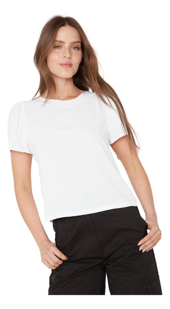 Blusa Olivia Ii Blanca Jacinta Tienda-3