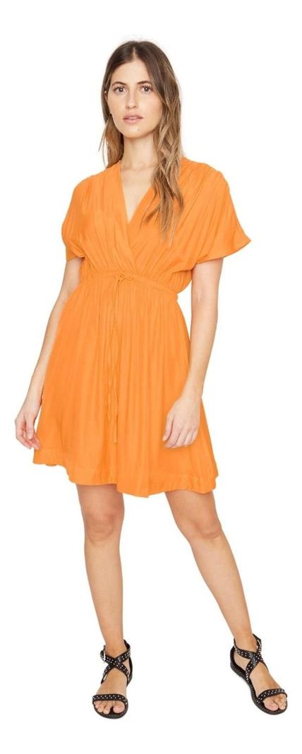 Vestido Luci Naranjo Jacinta Tienda-4