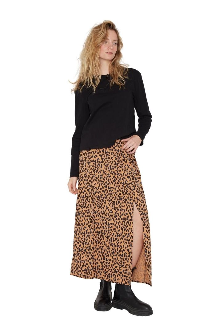 Falda Jane midi II animal print Jacinta Tienda-0