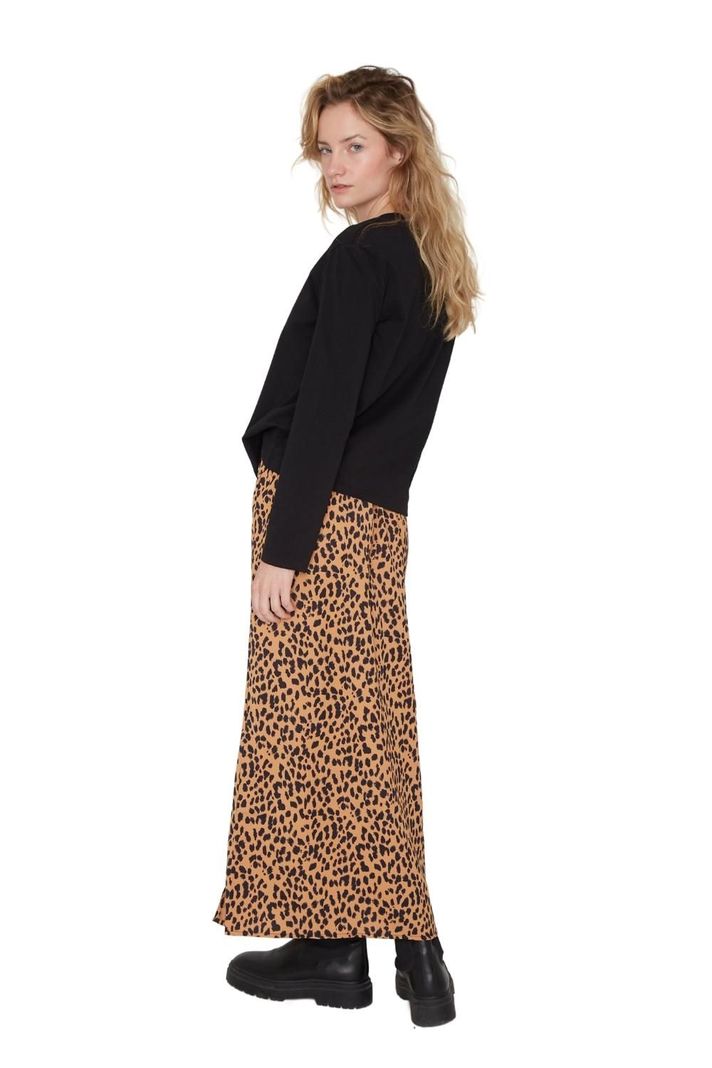 Falda Jane midi II animal print Jacinta Tienda-5