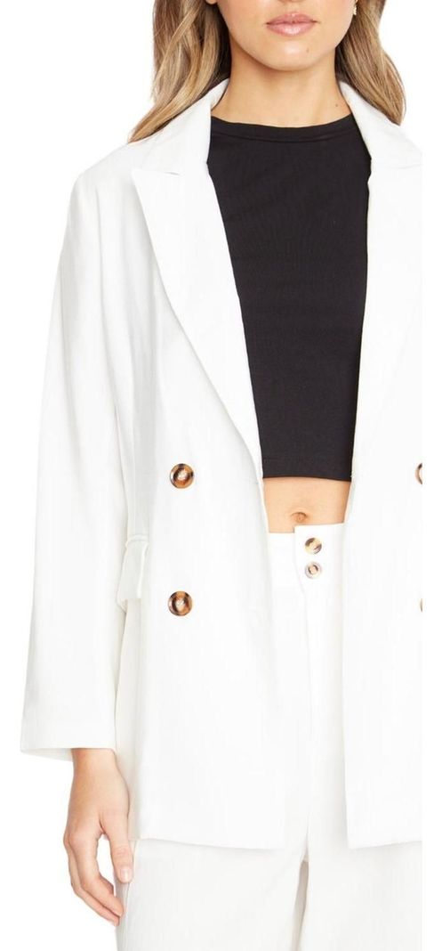 Blazer Laura Ii Blanco Jacinta Tienda-5