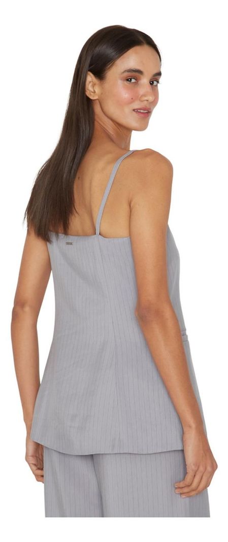 Polera Oxford Gris Jacinta Tienda-2
