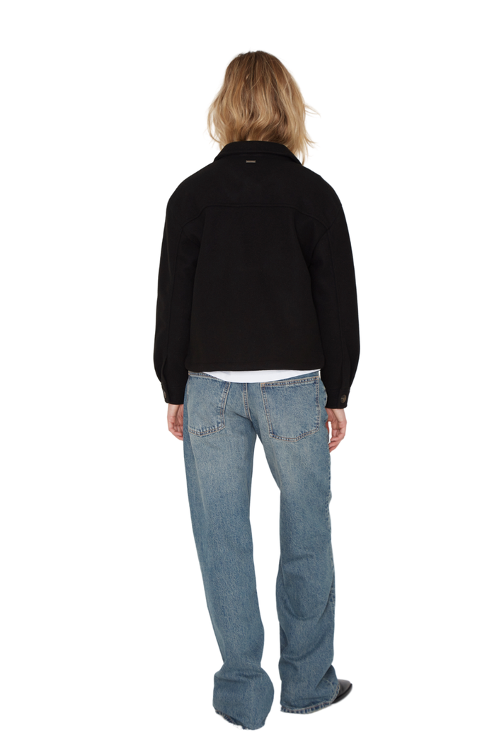 Chaqueta Cargo Negra Jacinta Tienda-4