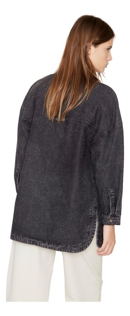 Chaqueta Denim Negra Jacinta Tienda-2