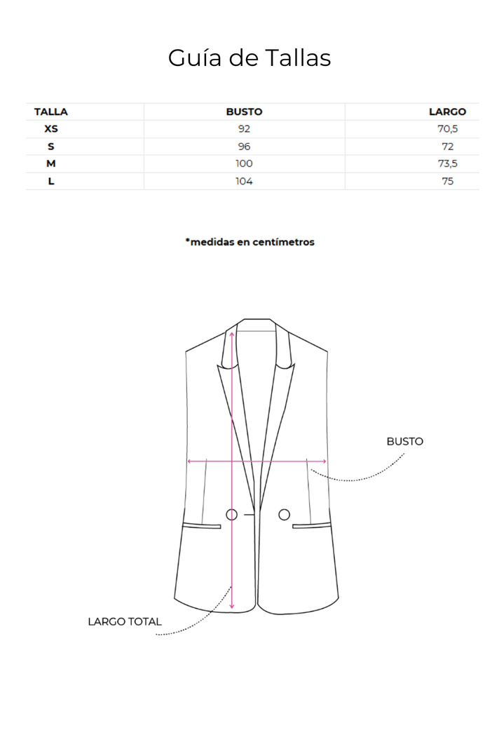 Chaqueta Royal sin mangas gris Jacinta Tienda-7