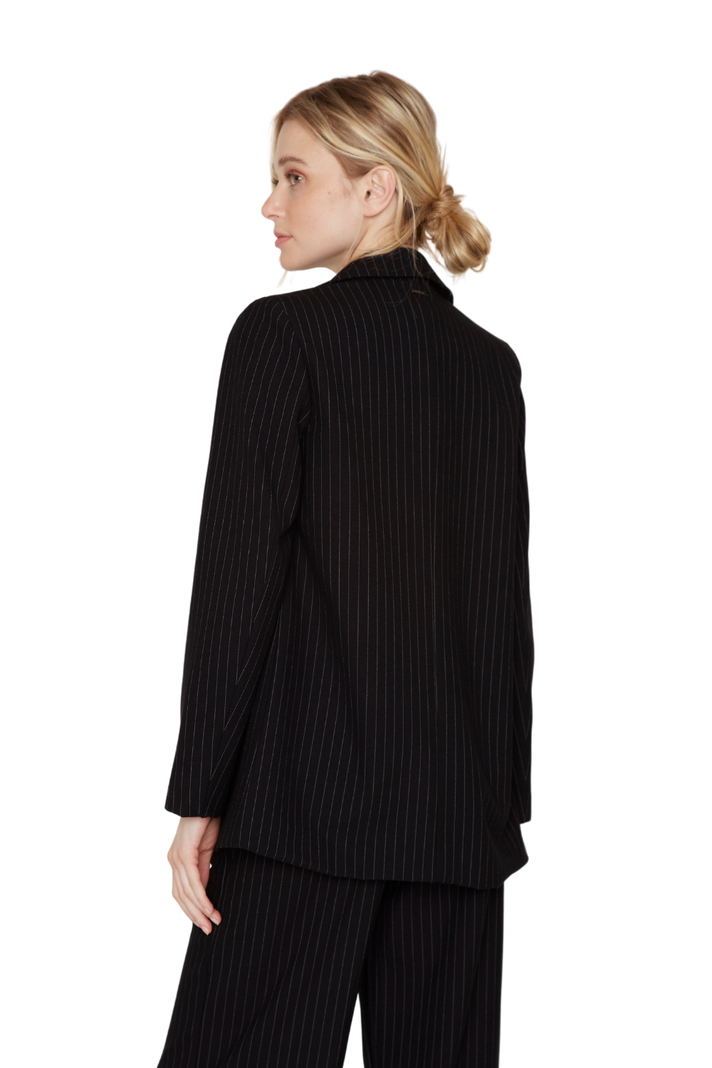 Blazer Owen rayas negro Jacinta Tienda-6