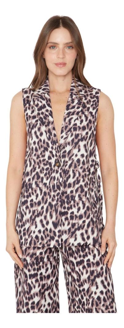 Blazer Elsa Animal Print Jacinta Tienda-0