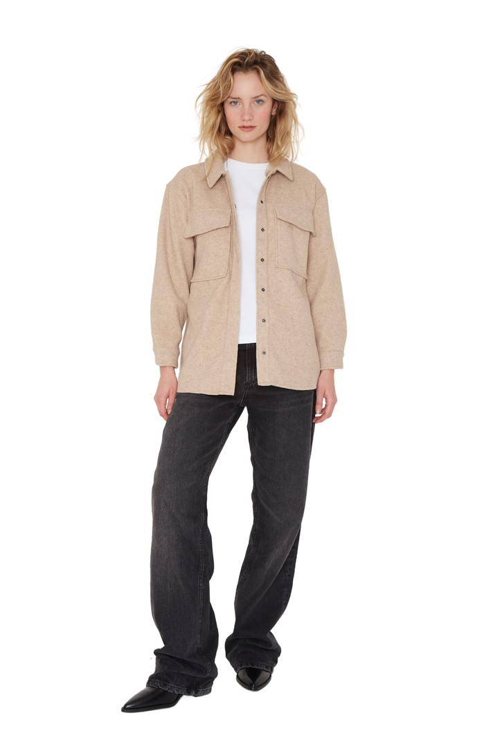 Sobrecamisa Royal camel Jacinta Tienda-1