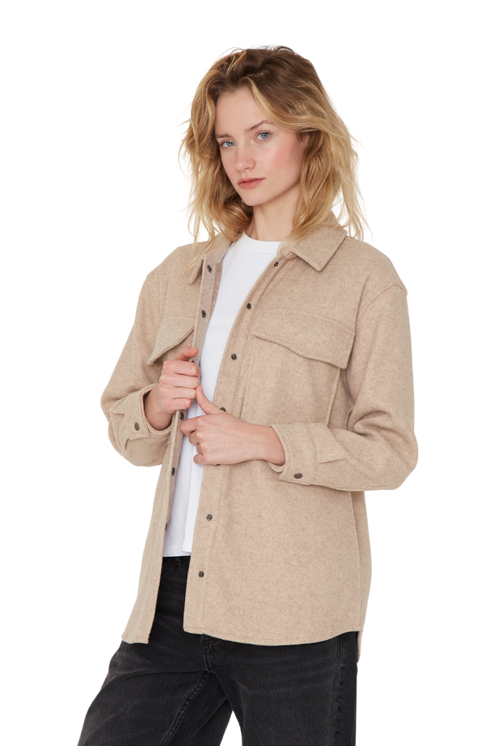 Sobrecamisa Royal camel Jacinta Tienda-4