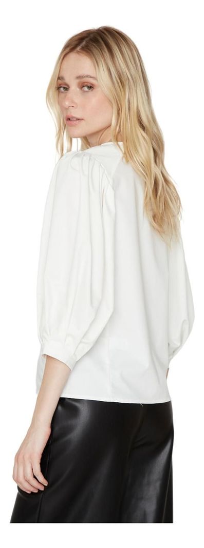 Blusa Pipa Blanca Jacinta Tienda-2