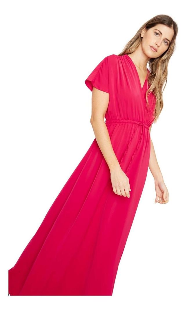 Vestido Lucila Fucsia Jacinta Tienda-0