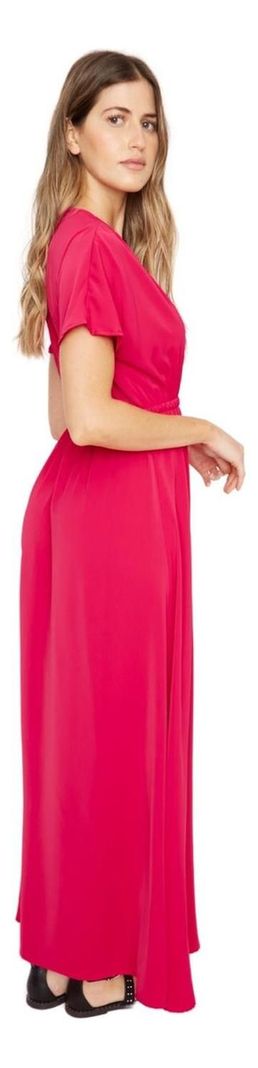 Vestido Lucila Fucsia Jacinta Tienda-3