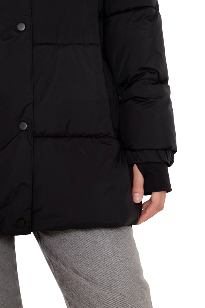 Parka Celine negra Jacinta Tienda-4