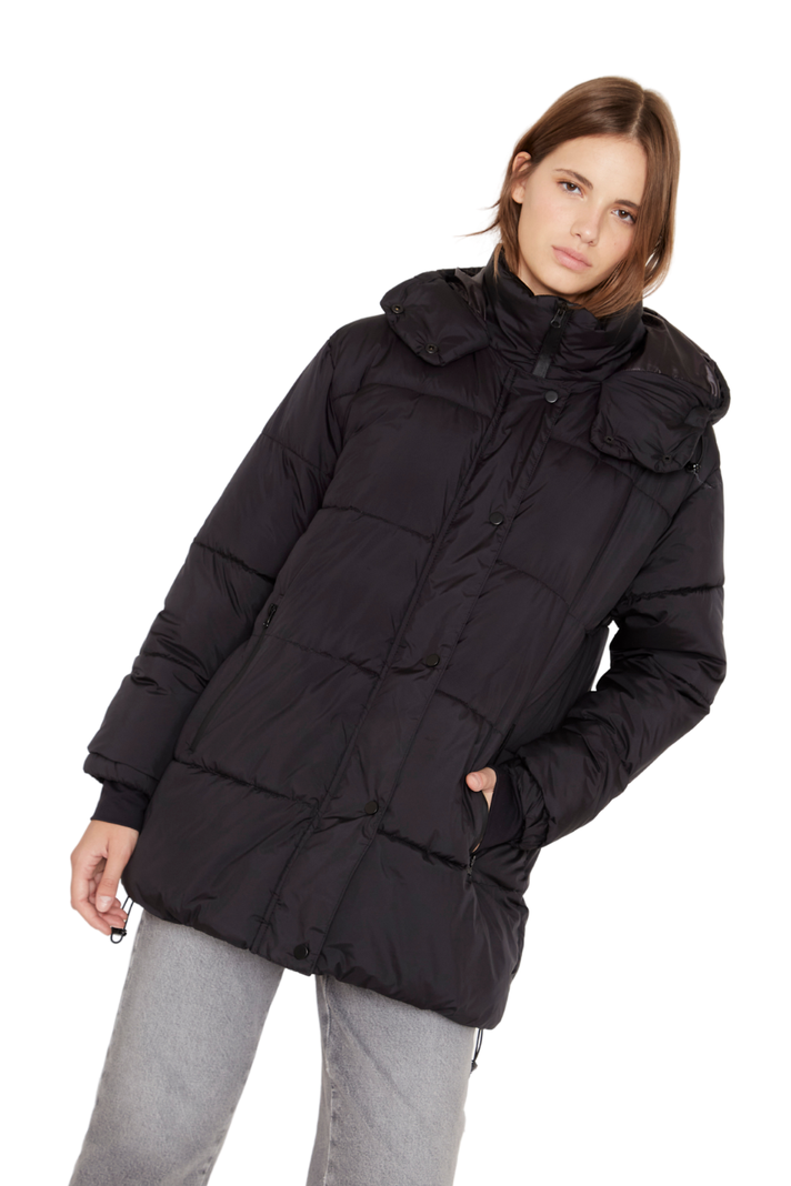 Parka Celine negra Jacinta Tienda-6
