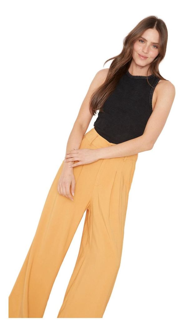Pantalón Laura Ii Naranjo Jacinta Tienda-3