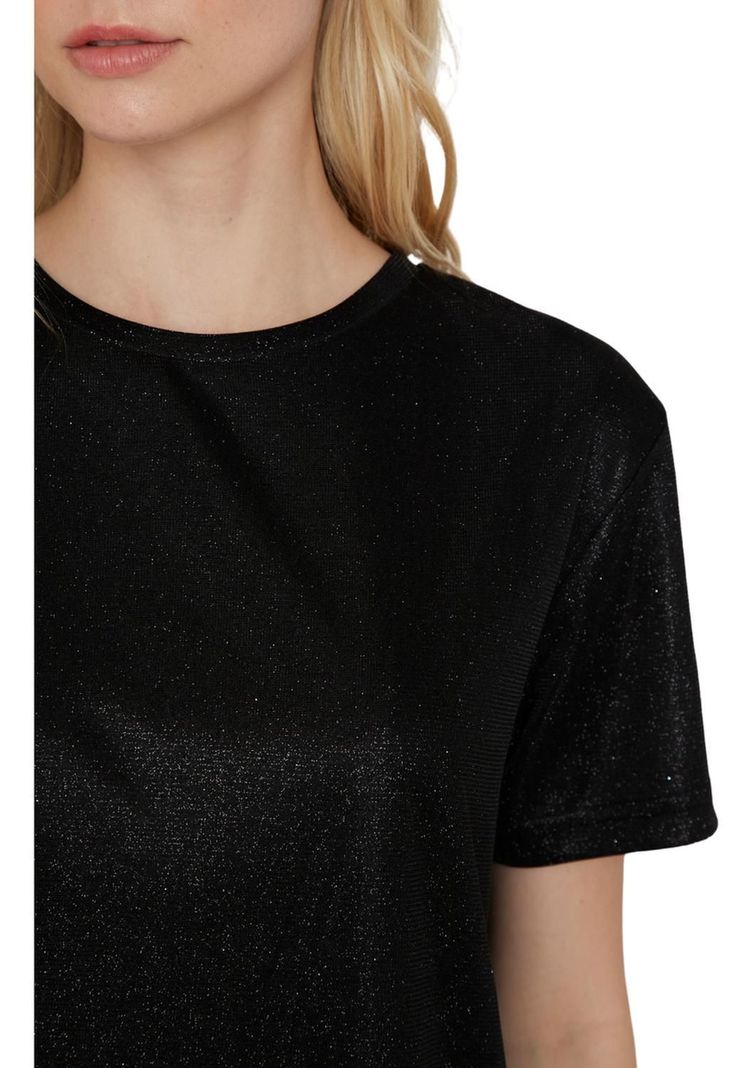 Vestido Glitter Negro Jacinta Tienda-5