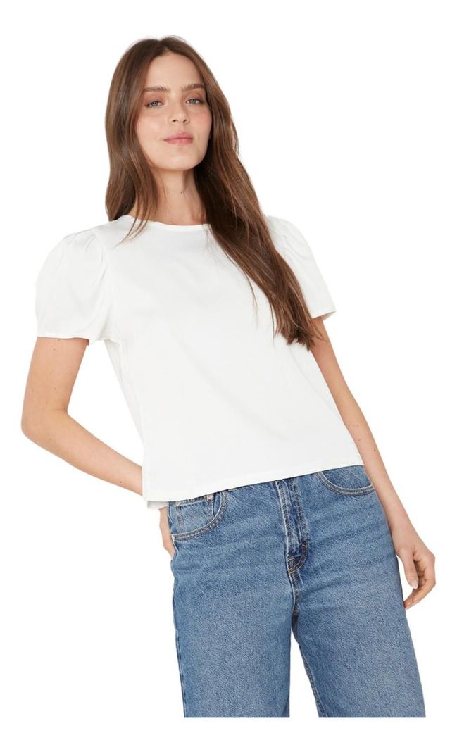 Blusa Olivia Satin Blanca Jacinta Tienda-4