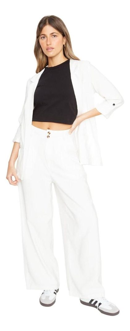 Blazer Olivia Ii Blanco Jacinta Tienda-4