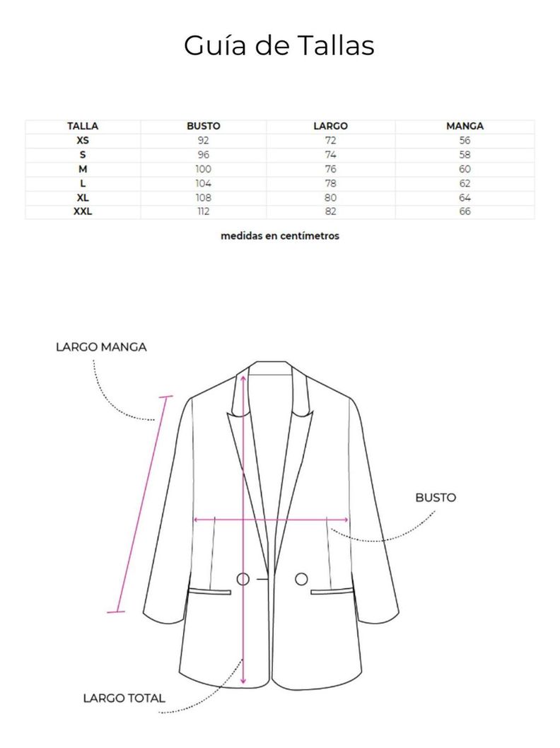 Blazer Olivia Ii Blanco Jacinta Tienda-7