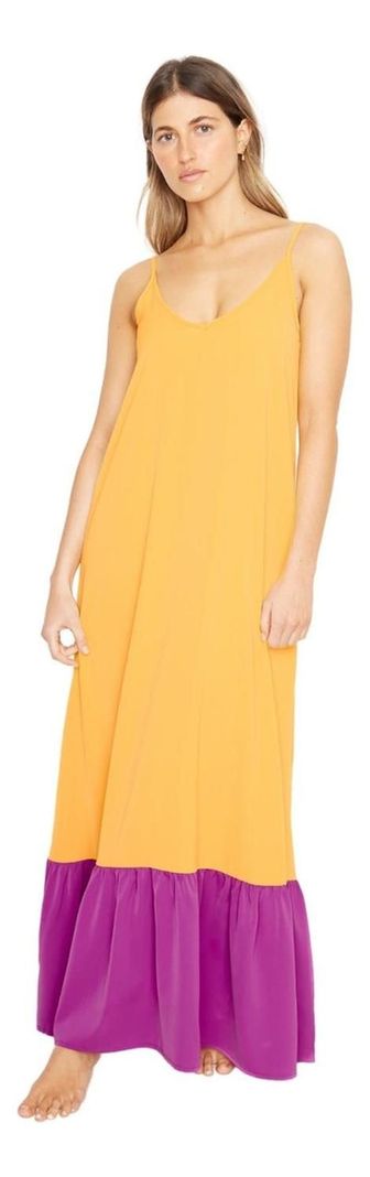 Vestido Libra Iii Amarillo Jacinta Tienda-0