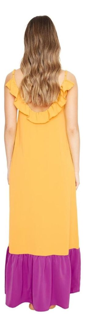 Vestido Libra Iii Amarillo Jacinta Tienda-4