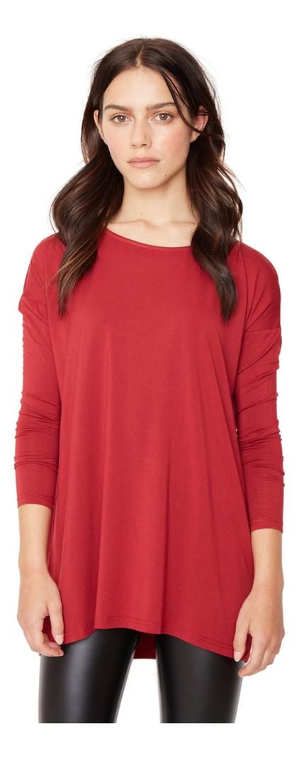 Polera Alana Iii Burdeo Jacinta Tienda-0