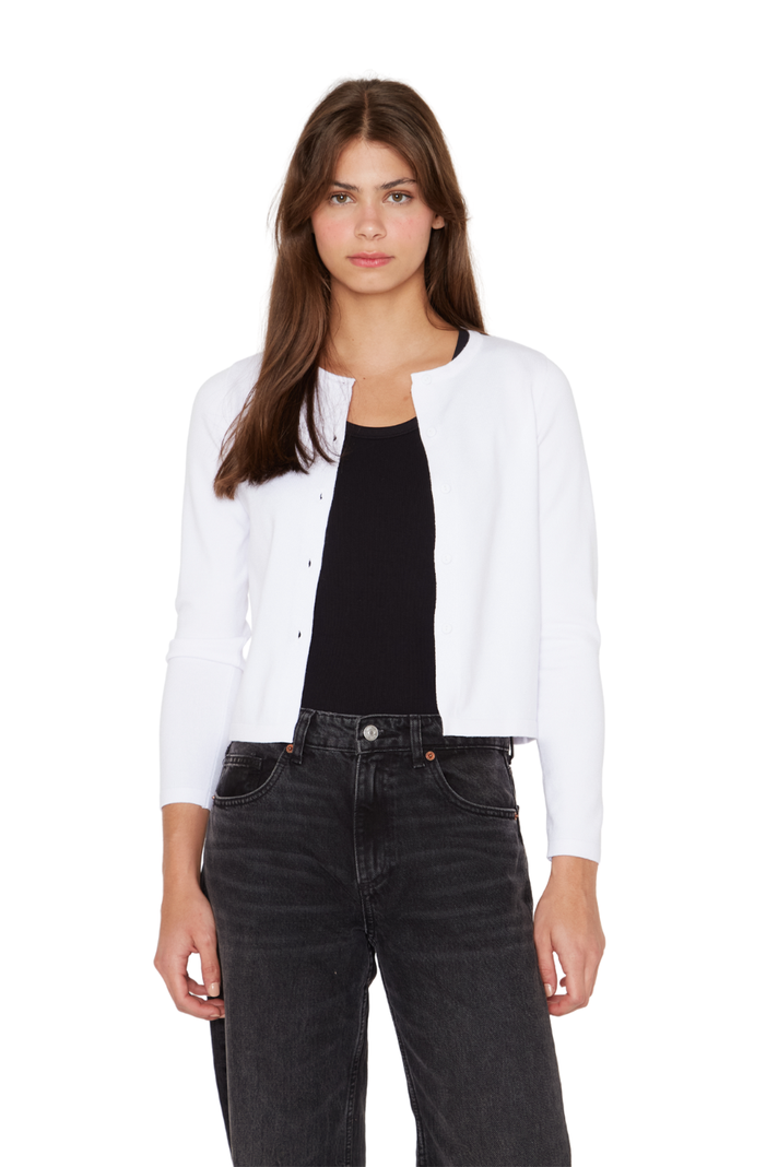 Chaleco Rocío blanco Jacinta Tienda