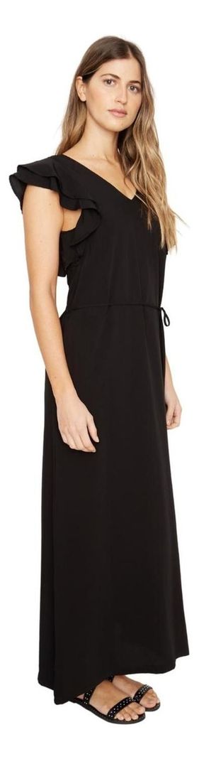 Vestido Zuzu Negro Jacinta Tienda-0
