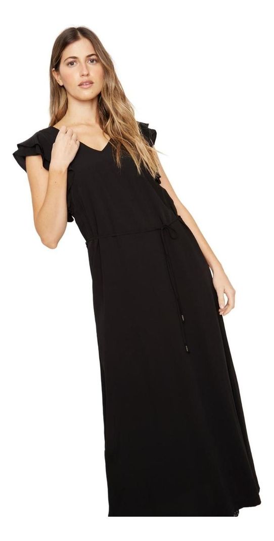 Vestido Zuzu Negro Jacinta Tienda-2
