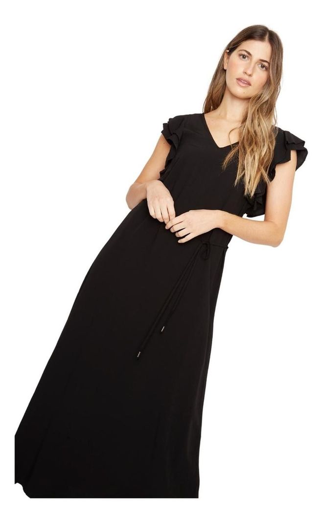 Vestido Zuzu Negro Jacinta Tienda-4