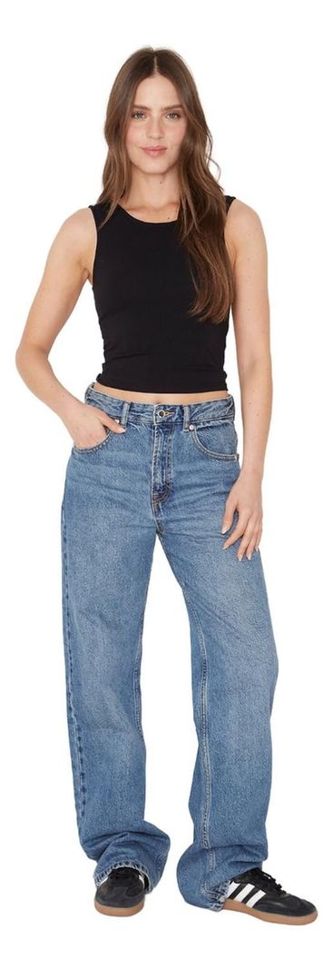 Polera Gracia Crop Con Lazo Negra Jacinta Tienda-4