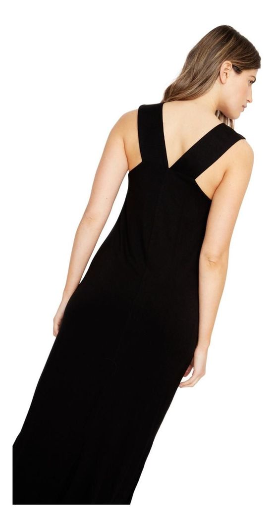 Vestido Pola Negro Jacinta Tienda-3