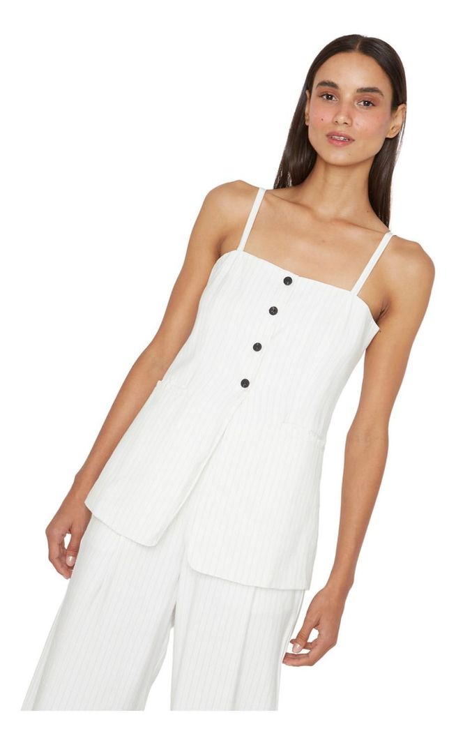 Polera Oxford Blanca Jacinta Tienda-4