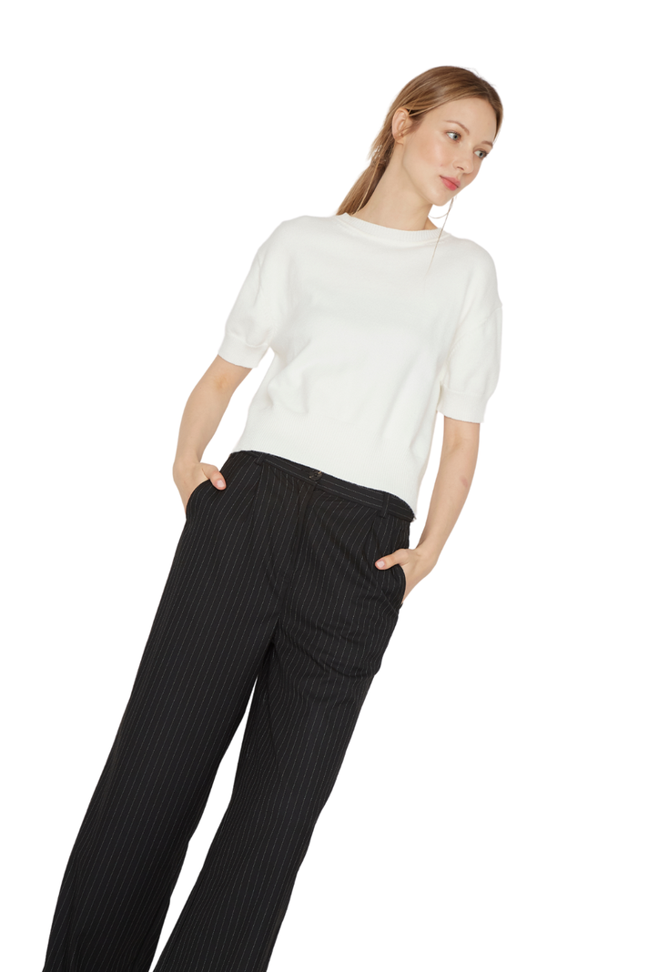 Pantalón Porter líneas negro Jacinta Tienda-4
