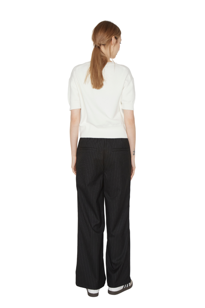 Pantalón Porter líneas negro Jacinta Tienda-5
