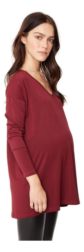 Polera Alana En V Uva Jacinta Tienda-5
