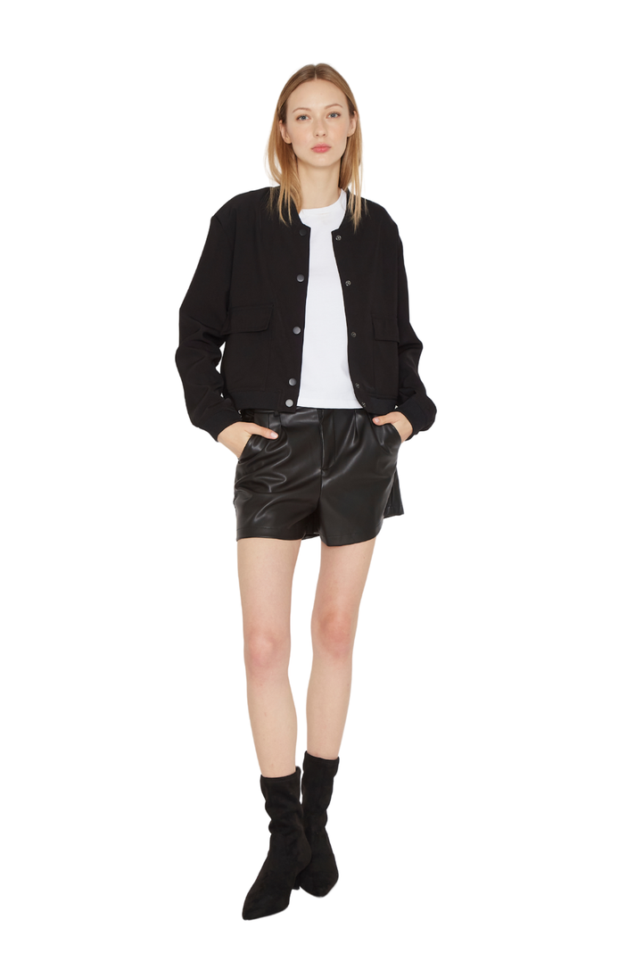 Bomber Stone negra Jacinta Tienda-0