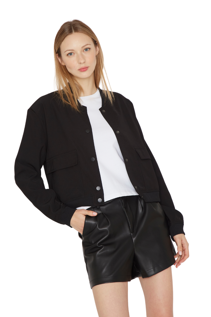 Bomber Stone negra Jacinta Tienda-1