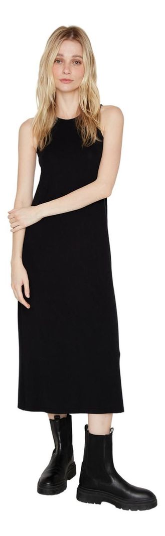 Vestido Summer negro Jacinta Tienda-0