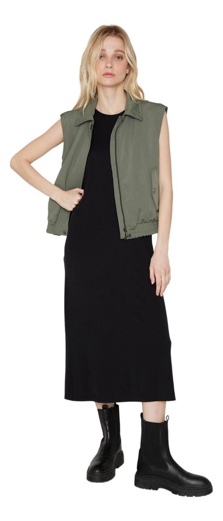 Vestido Summer negro Jacinta Tienda-2