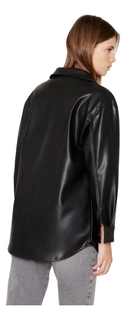 Camisa Tokio Oversize Negra Jacinta Tienda-4