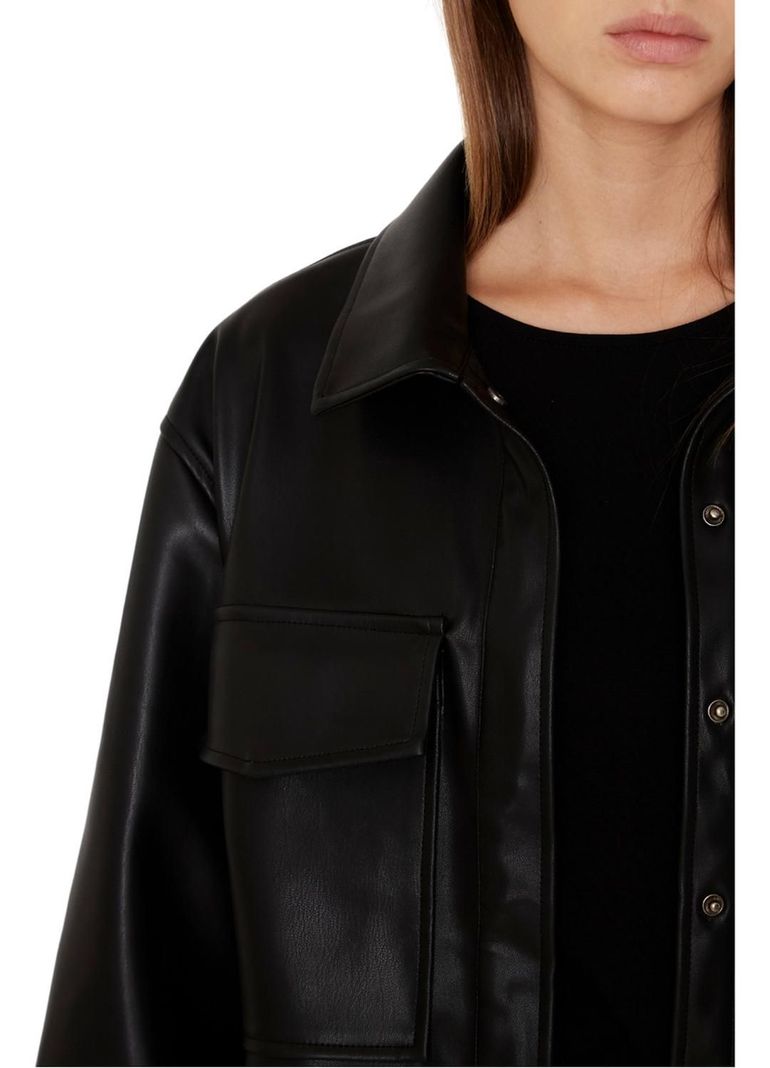 Camisa Tokio Oversize Negra Jacinta Tienda-5
