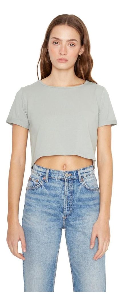 Polera Gracia Manga Corta Iii Verde Jacinta Tienda-2