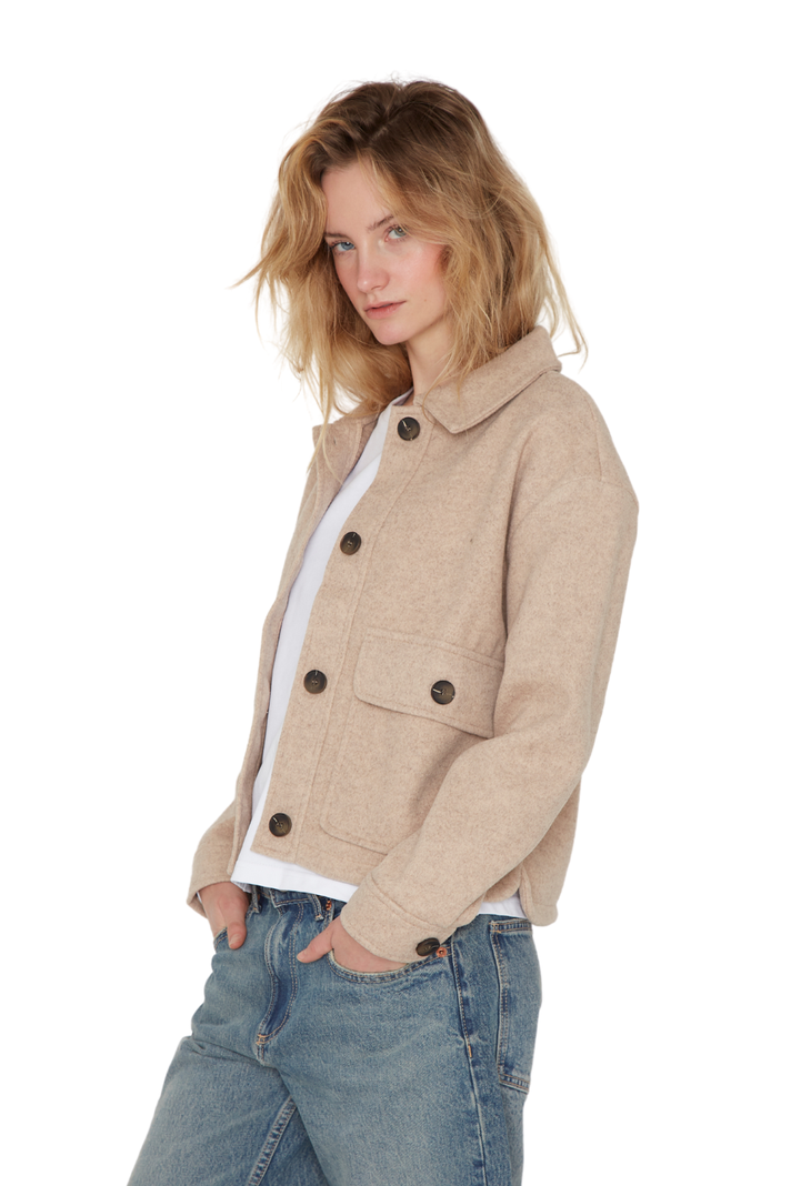 Chaqueta Cargo Camel Jacinta Tienda-1