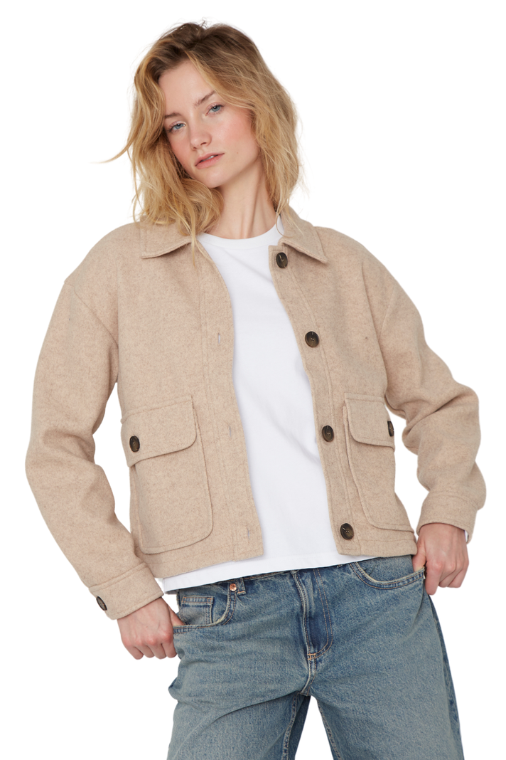 Chaqueta Cargo Camel Jacinta Tienda-4