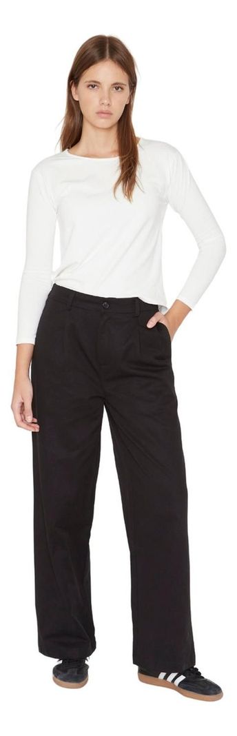 Pantalon Sastre Negro Jacinta Tienda