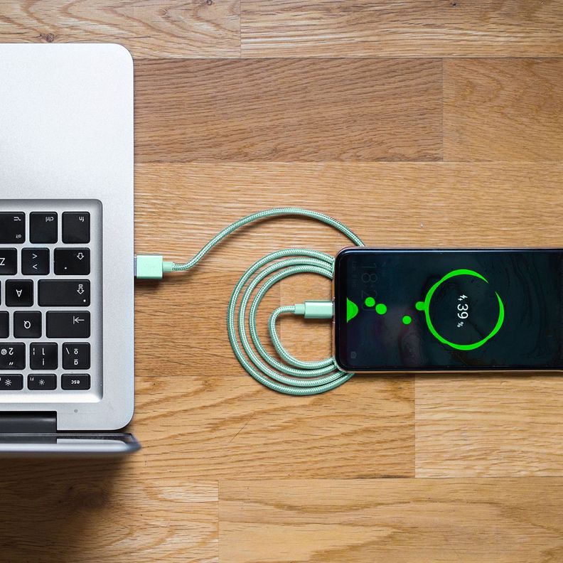 Cable Micro USB 1 Metro Menta Urbano Labs-5