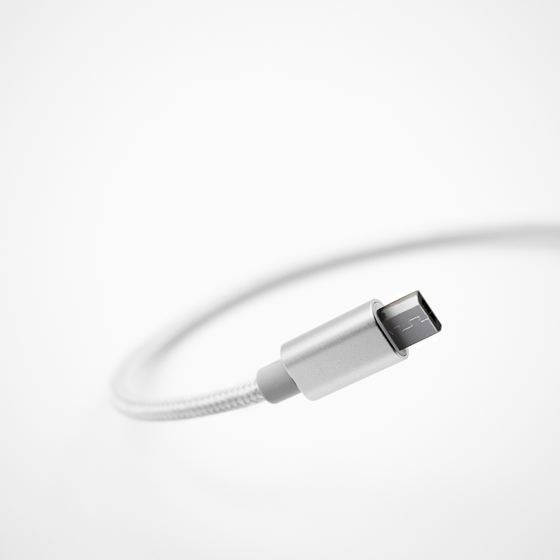 Cable Micro USB 2 Metros Blanco Urbano Labs-2