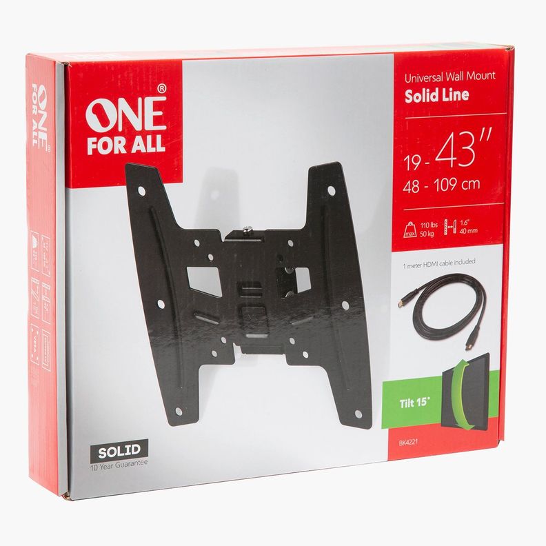 Soporte TV Inclinacion BK4221 + HDMI 19-43"-3