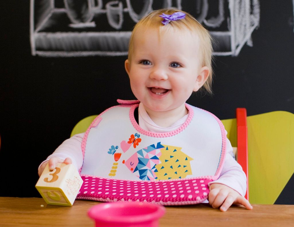 Set de 2 Baberos Baby Pink BUILT-3